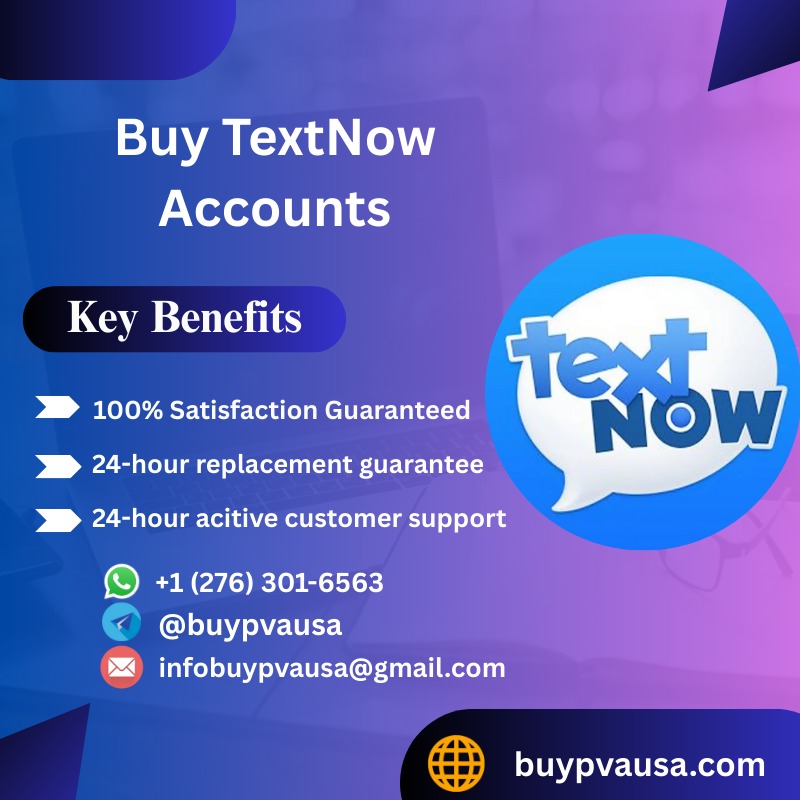Buy TextNow Accounts