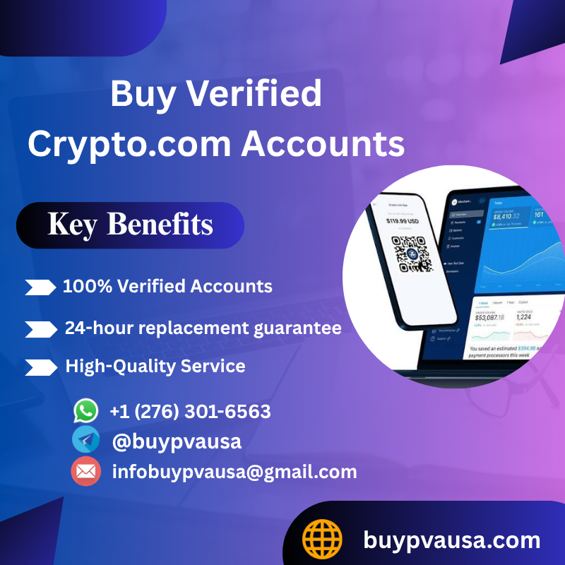 Buy Verified Crypto.com Accounts